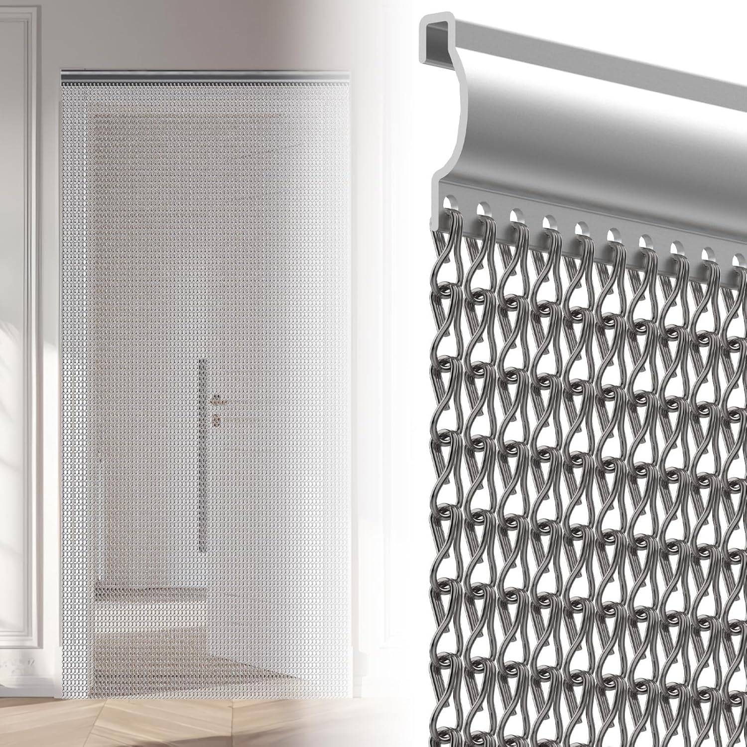 Chain Mail Curtains - Black: image 18