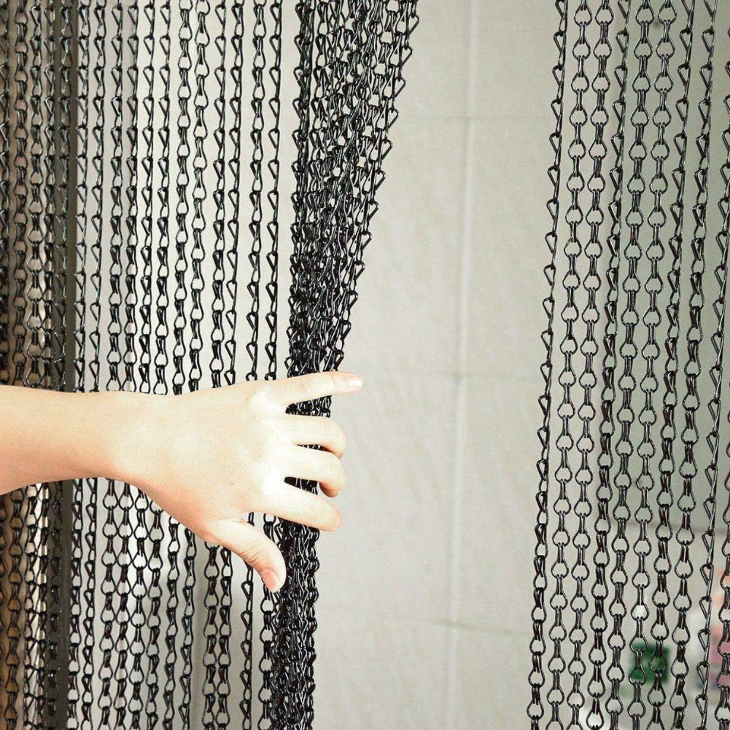 Chain Mail Curtains - Black: image 20