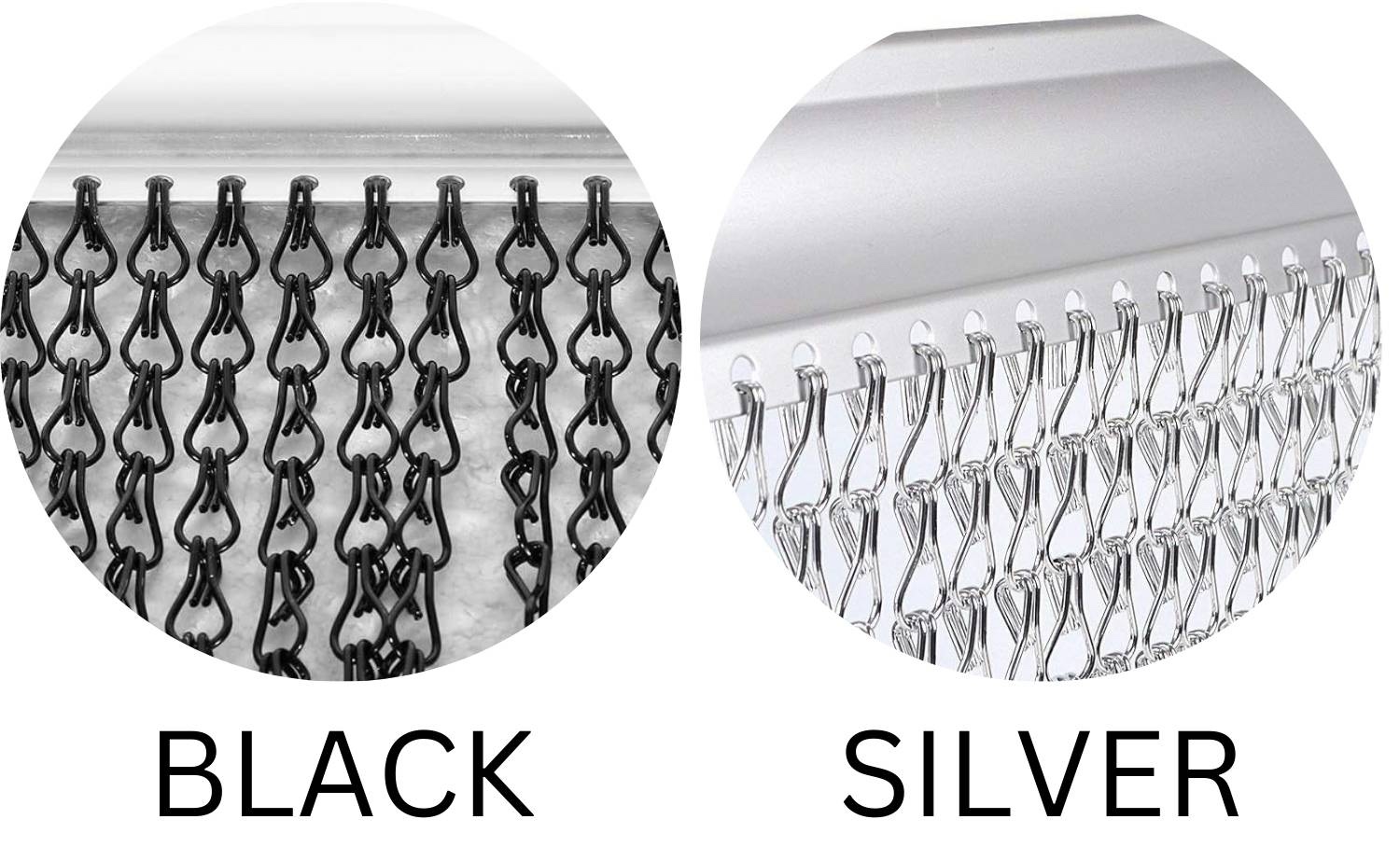 Chain Mail Curtains - Black: image 23